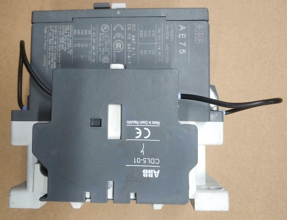 NEW ABB AE75-30-11-81 Contactor DHL / UPS / FedEx