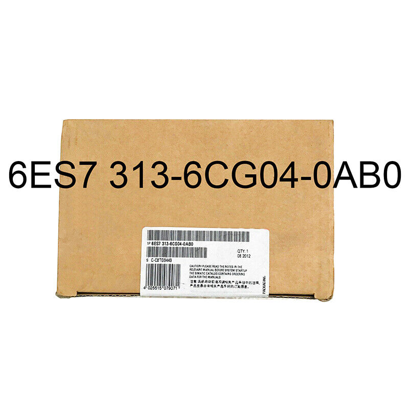 Siemens 6ES7313-6CG04-0AB0 6ES7 313-6CG04-0AB0 Unopened in box