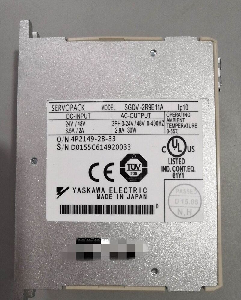 1PC New Yaskawa SGDV-2R9E11A Servo Driver Expedited Shipping