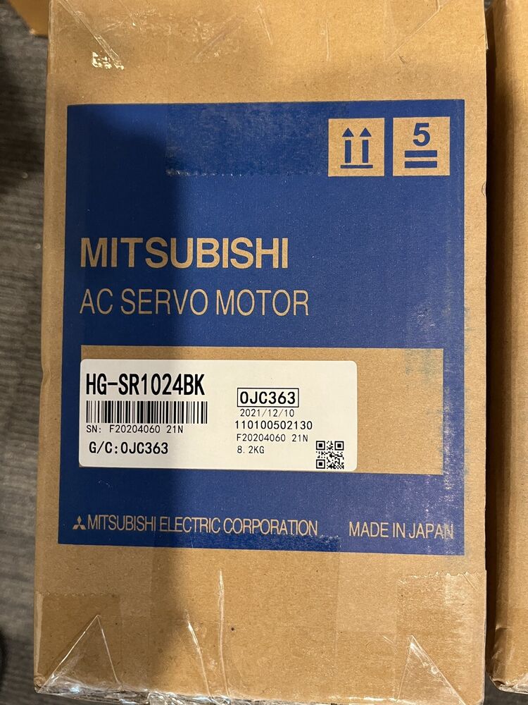 Mitsubishi Electric Servo Motor HG-SR1024BK In stock By DHL/UPS Fast shipping UPS / DHL / Fedex