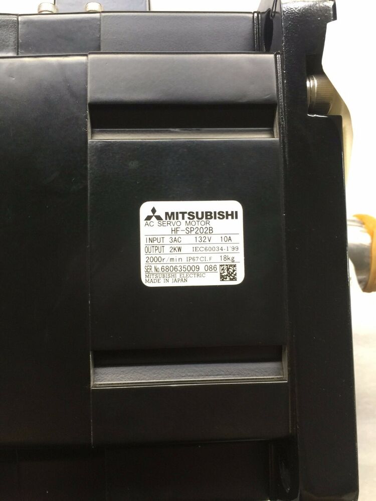MITSUBISHI AC SERVO MOTOR HF-SP202B HFSP202B NEW FREE EXPEDITED SHIPPING DHL / UPS / FedEX