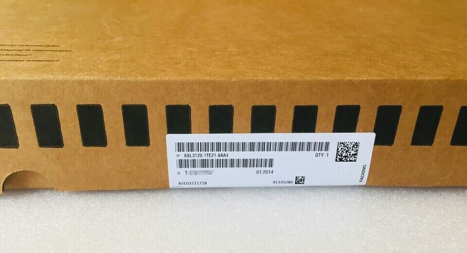 6SL3120-1TE21-8AA4 SIEMENS SINAMICS S120 6SL3120-1TE21-8AA4 Single Motor Module