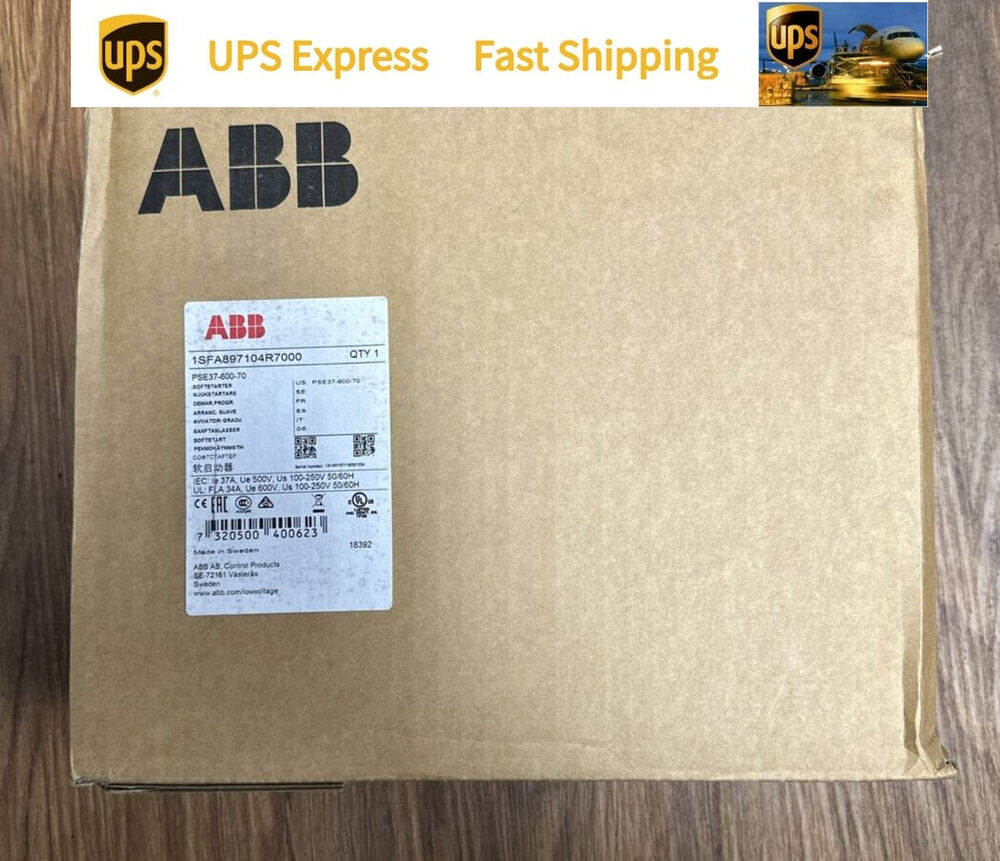 ABB 1SFA897104R7000 PSE37-600-70 SOFT STARTER 37A 100-250VAC