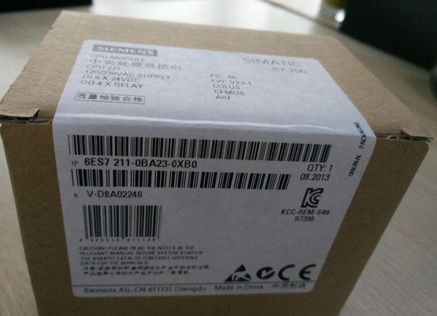 1PC Siemens 6ES7 211-0BA23-0XB0 New In Box 6ES72110BA230XB0 Expedited Shipping DHL / UPS / FedEx