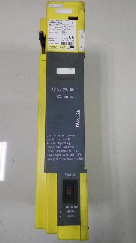 1PC USED FANUC SERVO AMPLIFIER UNIT A06B-6089-H102 A06B6089H102 FREE SHIPPING UPS / DHL / Fedex