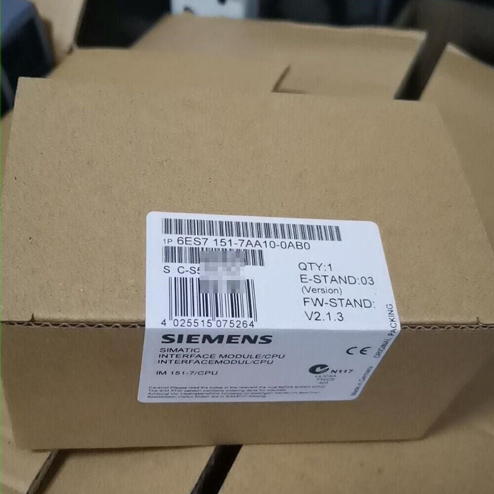 6ES7151-7AA10-0AB0 NEW SIEMENS CPU 6ES7151-7AA10-0AB0 Central Processing Unit