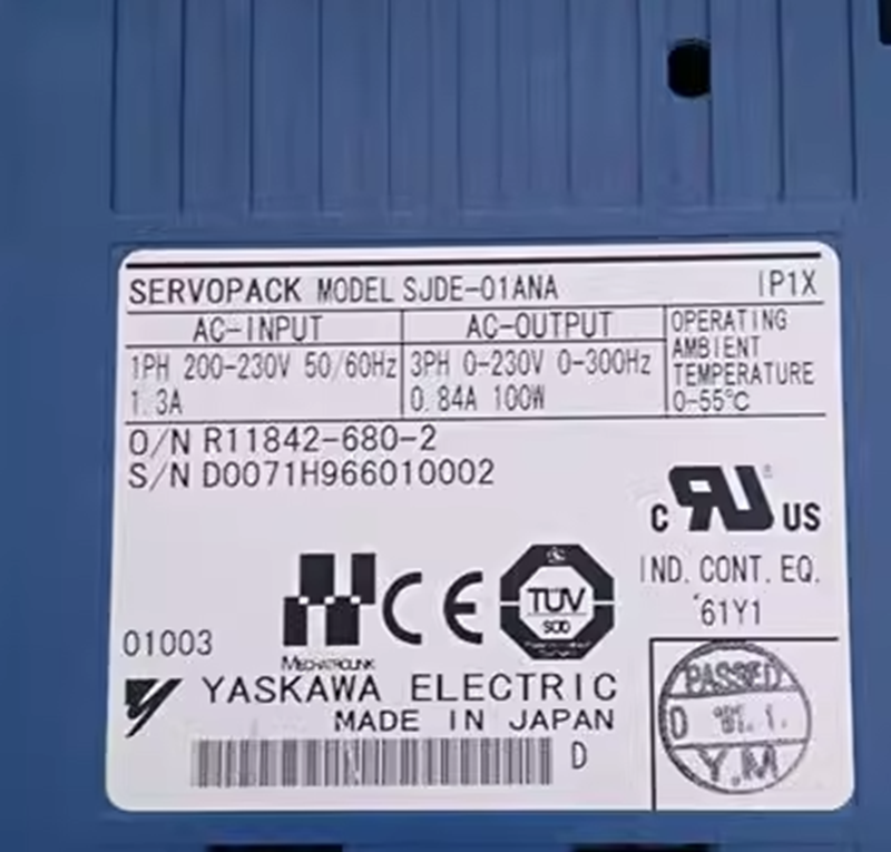 1PC New Yaskawa SJDE-01ANA Servo Driver Expedited Shipping