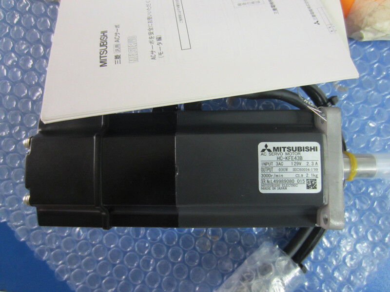 MITSUBISHI HC-KFE43B AC SERVO MOTOR New In Box HCKFE43B Expedited Shipping DHL / UPS / FedEX