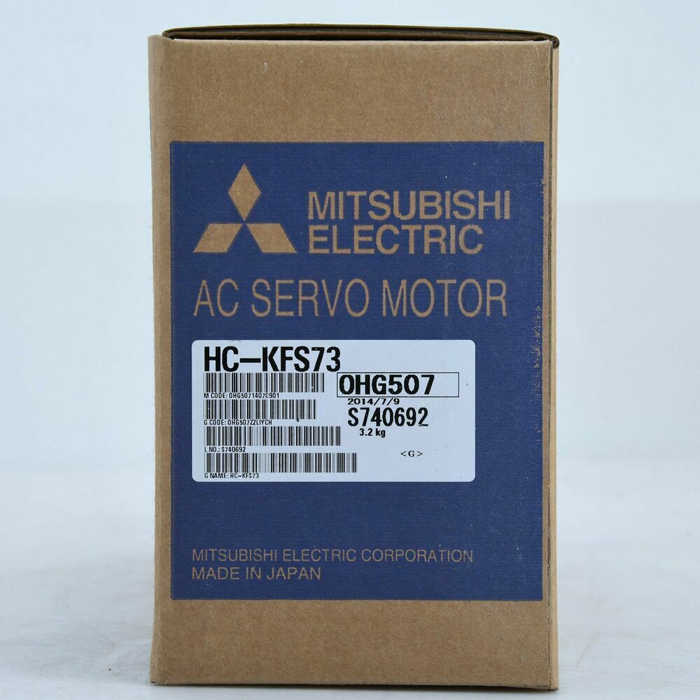 NEW MITSUBISHI HC-KFS73 AC SERVO MOTOR HCKFS73 EXPEDITED SHIPPING UPS / DHL / Fedex