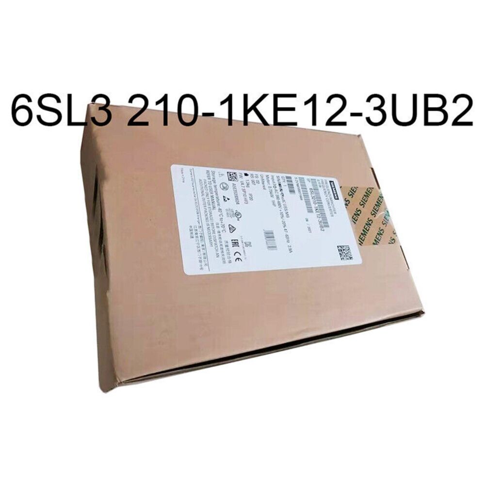 New Siemens G120C RATED POWER 0,75KW 6SL3210-1KE12-3UB2 6SL3 210-1KE12-3UB2