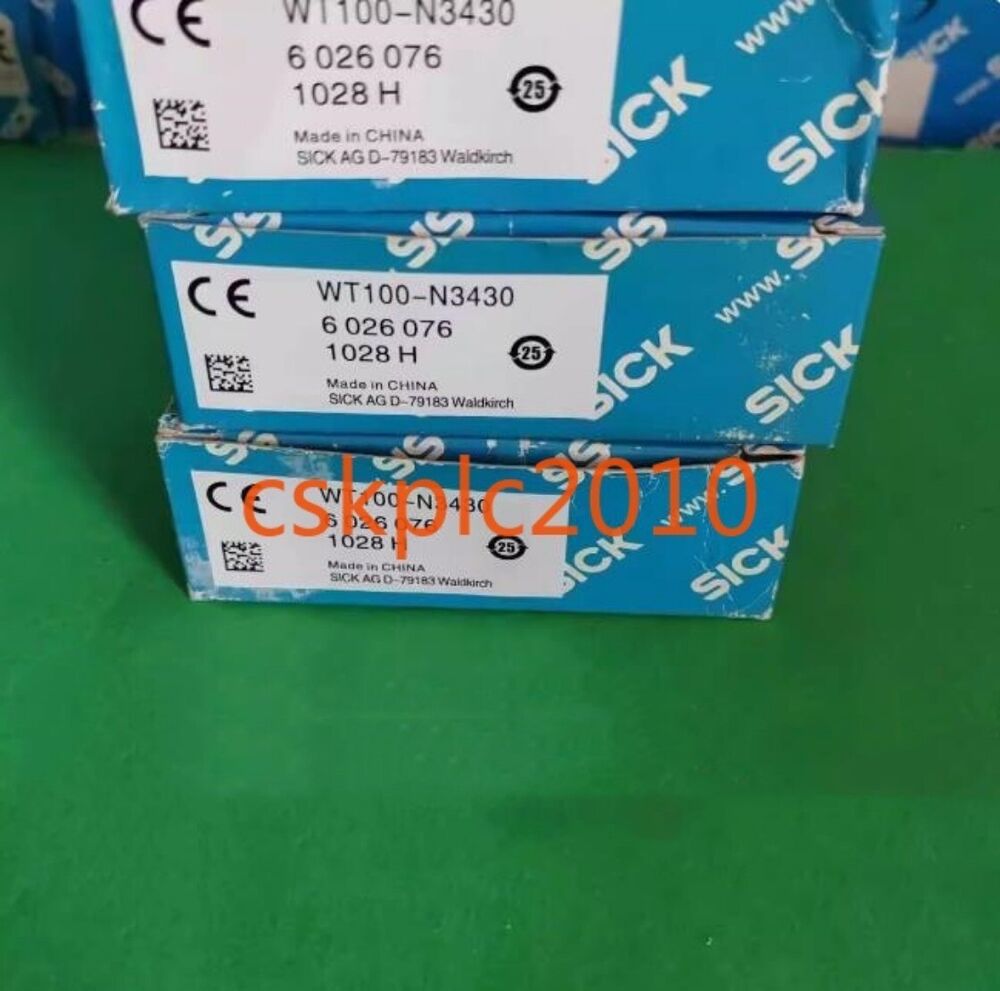1PCS New original SICK sensor WT100-N3430 6026076 in stock