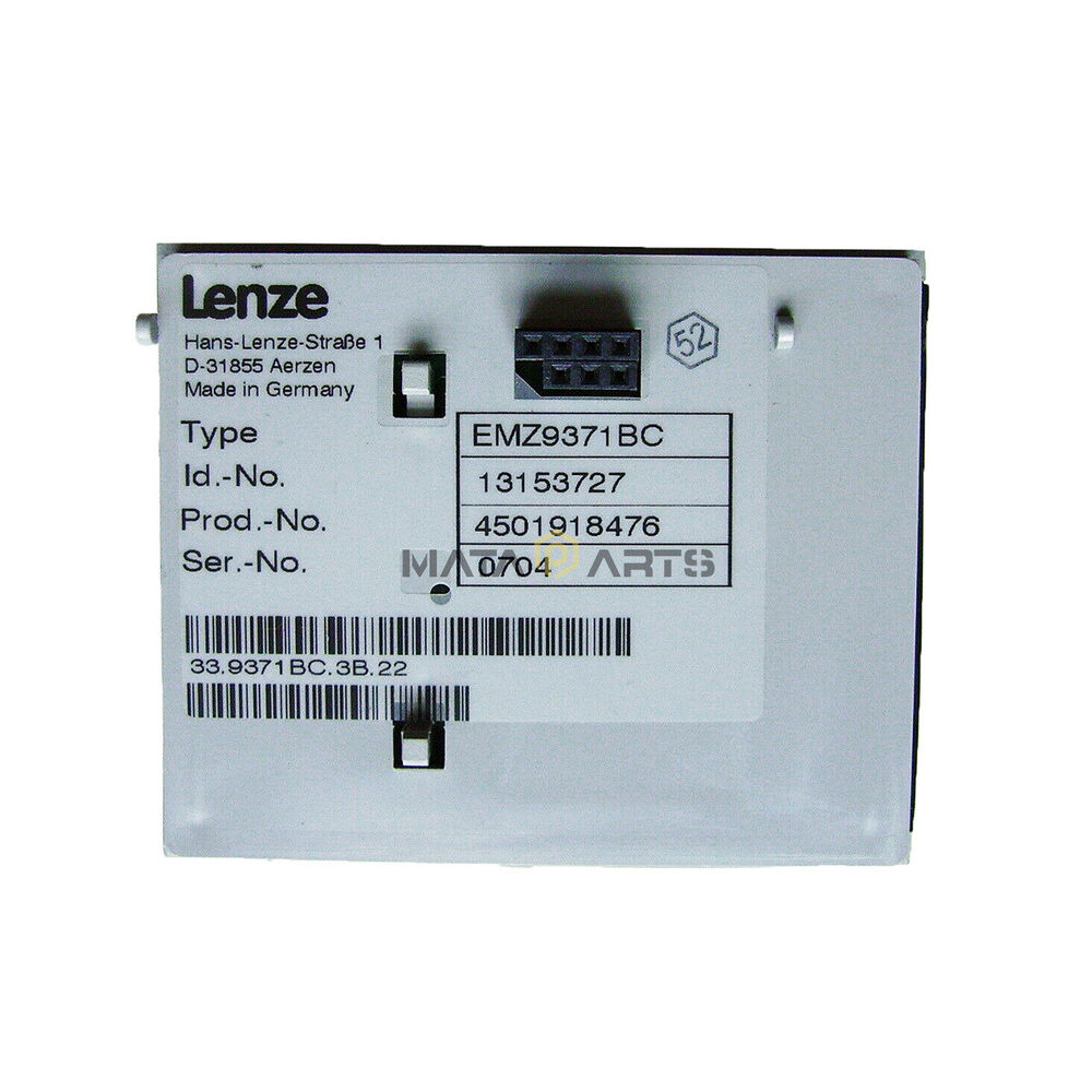 ONE Used Lenze EMZ9371BC inverter panel
