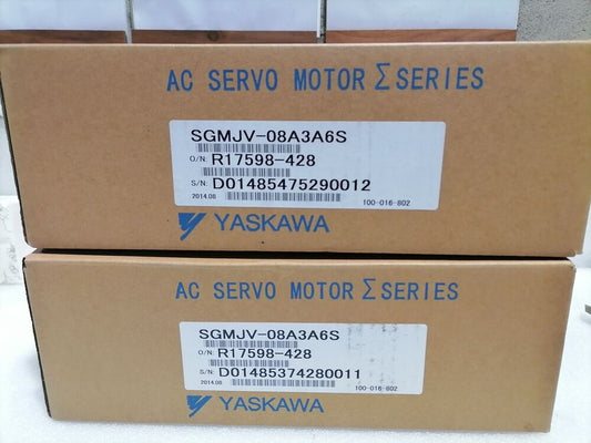 1PC New Yaskawa SGMJV-08A3A6S Servo Motor Expedited Shipping