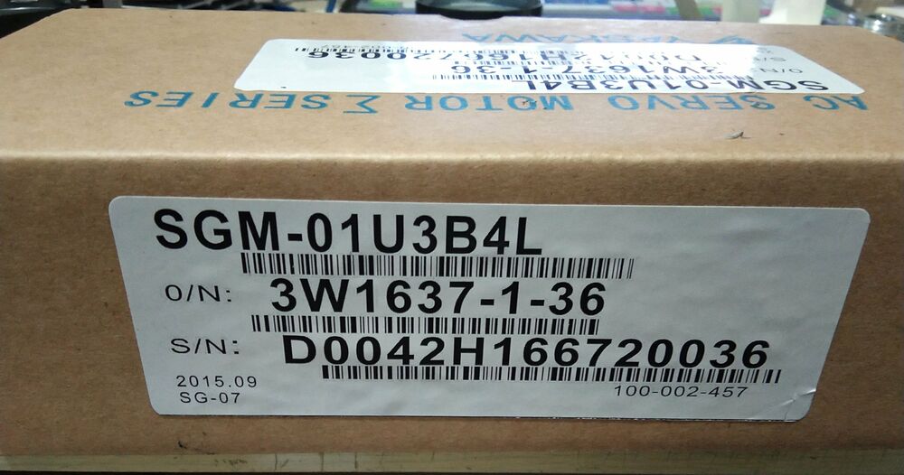 1PC New Yaskawa SGM-01U3B4L Servo Motor Expedited Shipping SGM01U3B4L