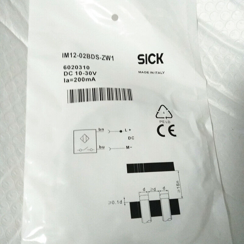 1PC New Sick IM12-02BDS-ZW1 Proximity Switch IM1202BDSZW1 DHL / UPS / FedEx