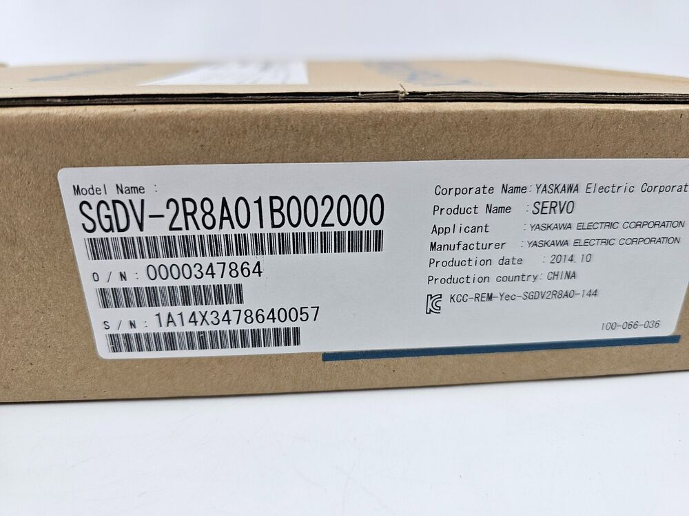 1PC New Yaskawa SGDV-2R8A01B002000 Servo Driver Expedited Shipping