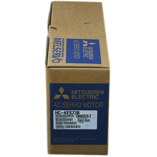 New In Box MITSUBISHI HC-KFS73B Servo Motor Free Expedited Shipping DHL / UPS / FedEX