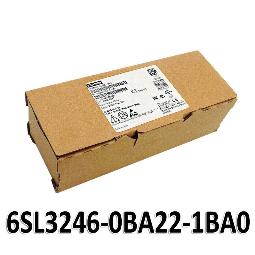New Siemens 6SL3246-0BA22-1BA0 6SL32460BA221BA0 G120 Control Unit CU250S-2