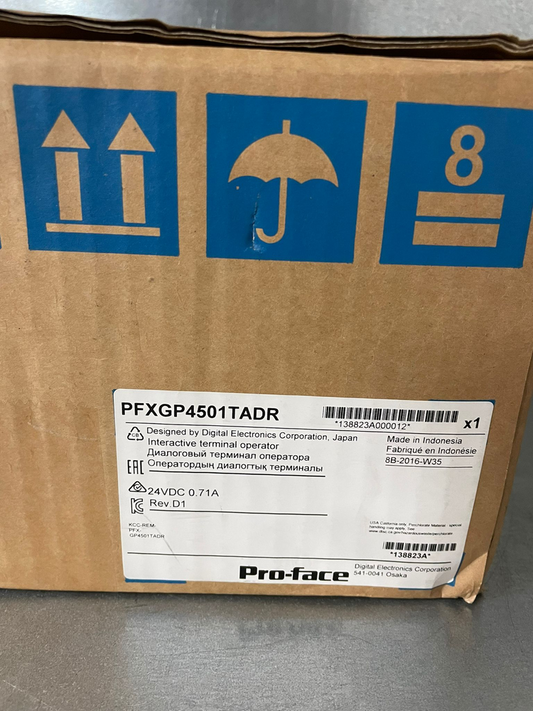 1PC New Pro-face PFXGP4501TADR Touch Screen In Box Expedited Shipping DHL / UPS / FedEx