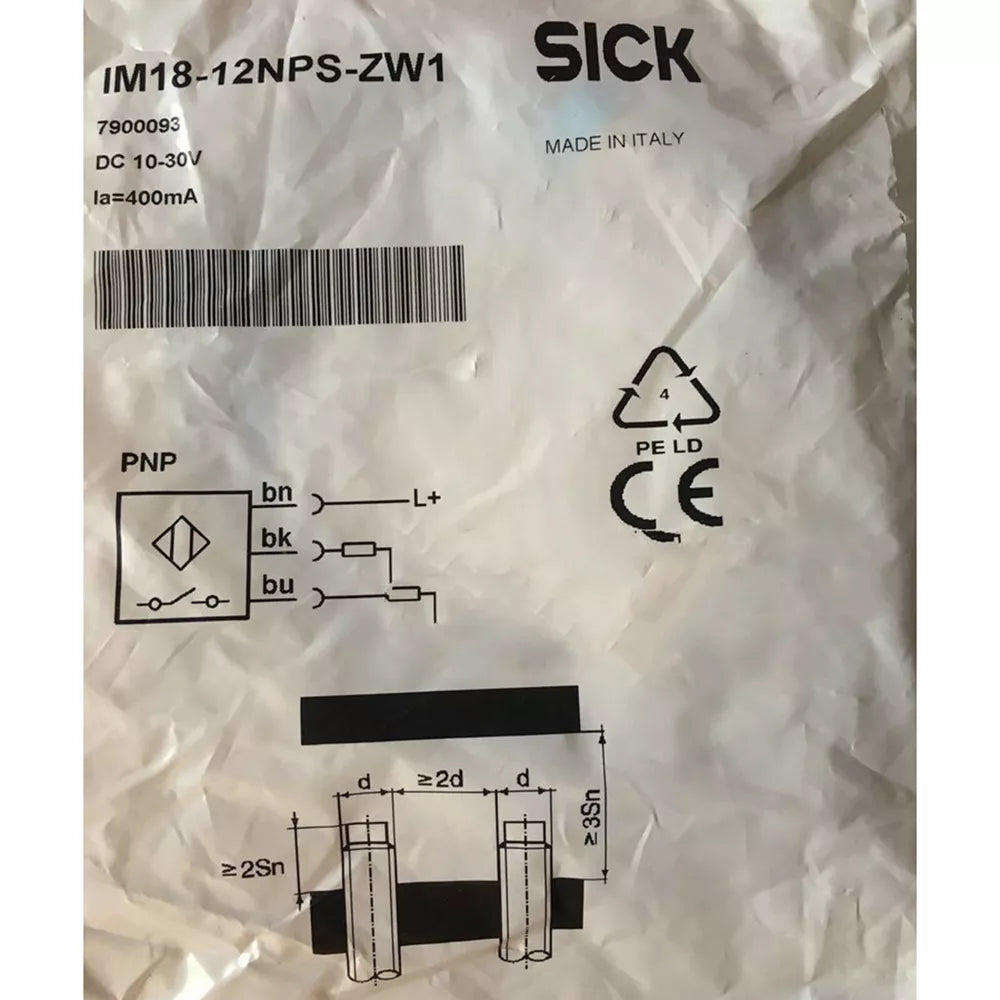 1PC New Sick IM18-12NPS-ZW1 Proximity Switch IM1812NPSZW1 DHL / UPS / FedEx