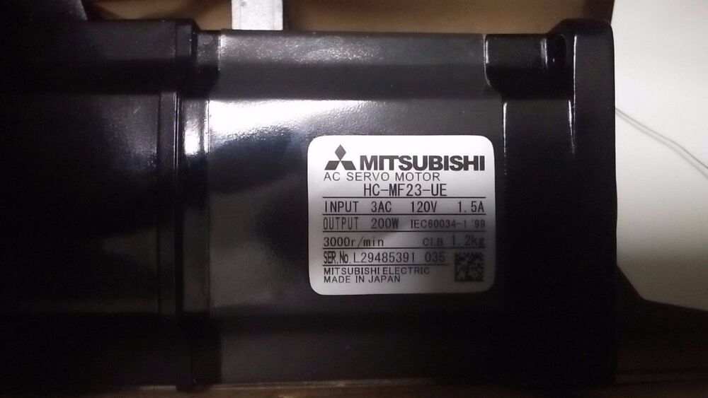 NEW&ORIGINAL MITSUBISHI AC SERVO MOTOR HC-MF23-UE HCMF23UE FREE SHIPPING DHL / UPS / FedEx