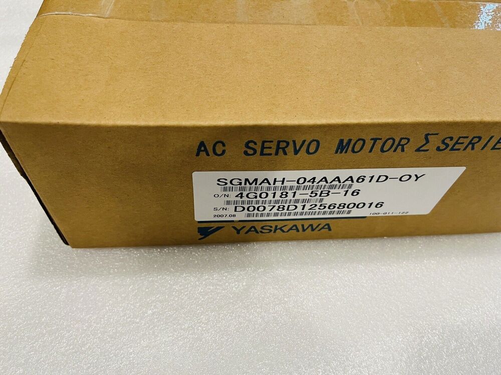 1PC New Yaskawa SGMAH-04AAA61D-OY Servo Motor Expedited Shipping