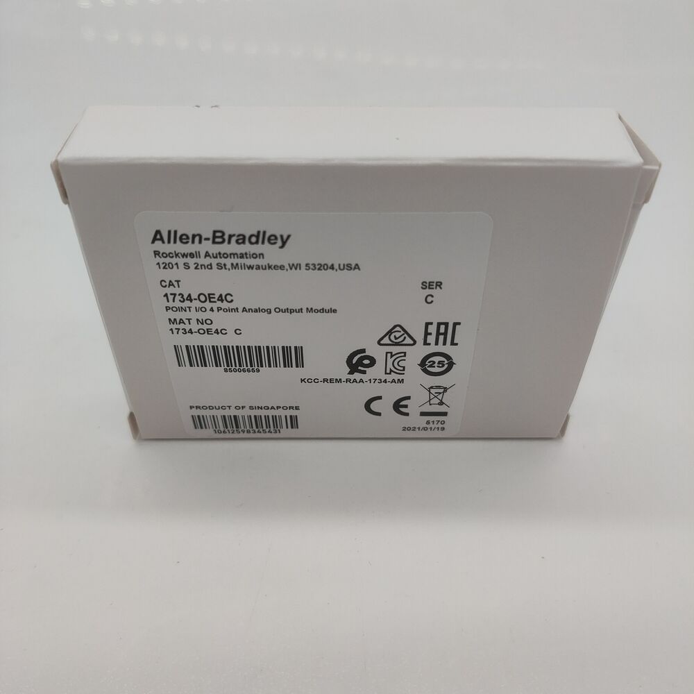 1PCS 1734-OE4C SerC Point I/O 4-Point Output Module New Sealed AB 1734OE4C DHL / UPS / FedEx