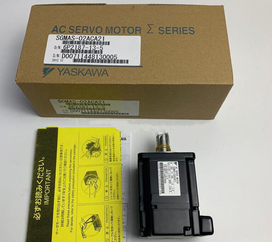 1PC New Yaskawa SGMAS-02ACA21 Servo Motor Expedited Shipping SGMAS02ACA21
