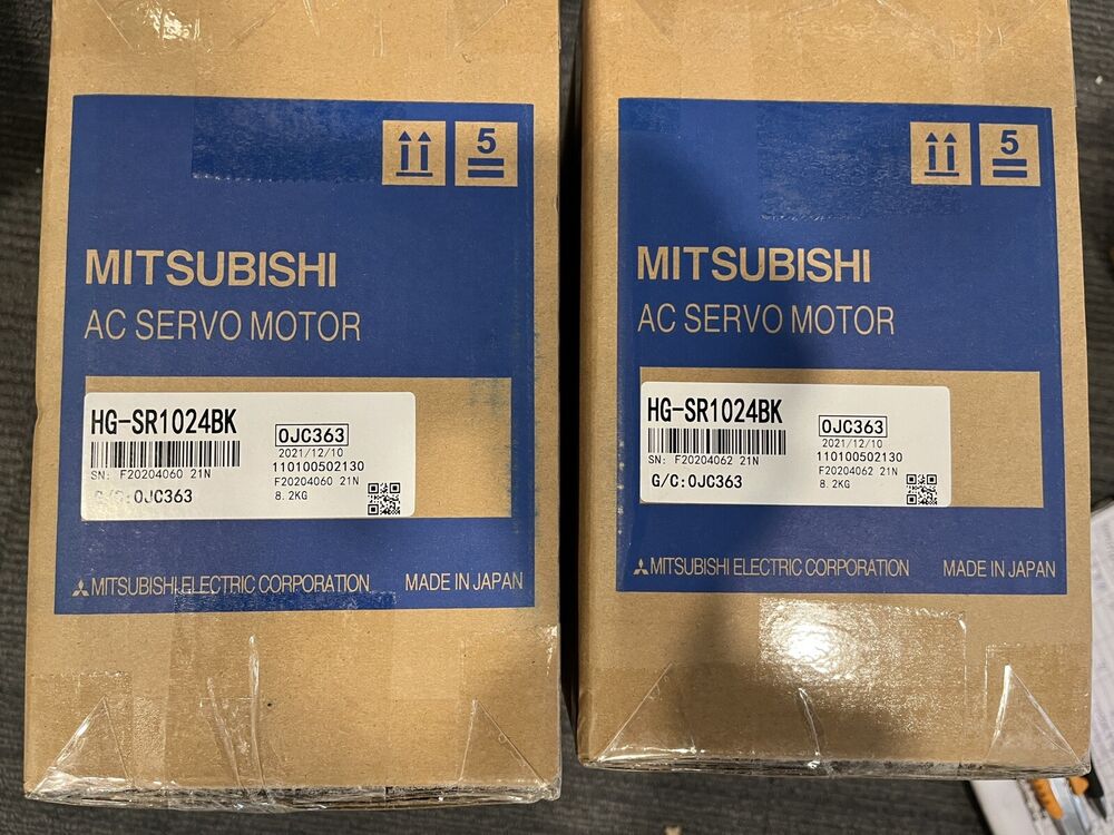Mitsubishi Electric Servo Motor HG-SR1024BK In stock By DHL/UPS Fast shipping UPS / DHL / Fedex