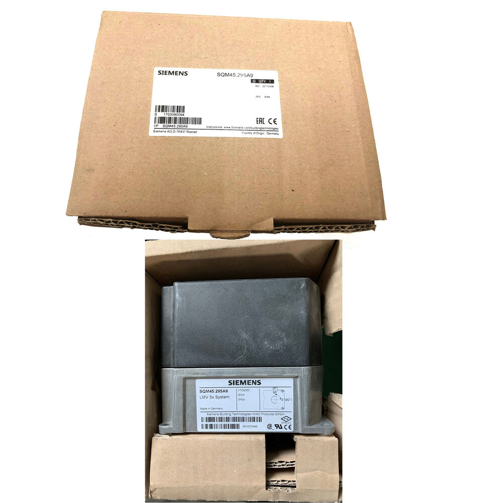 New In Box SIEMENS SQM45.295A9 Servo Motor DHL / UPS / FedEx