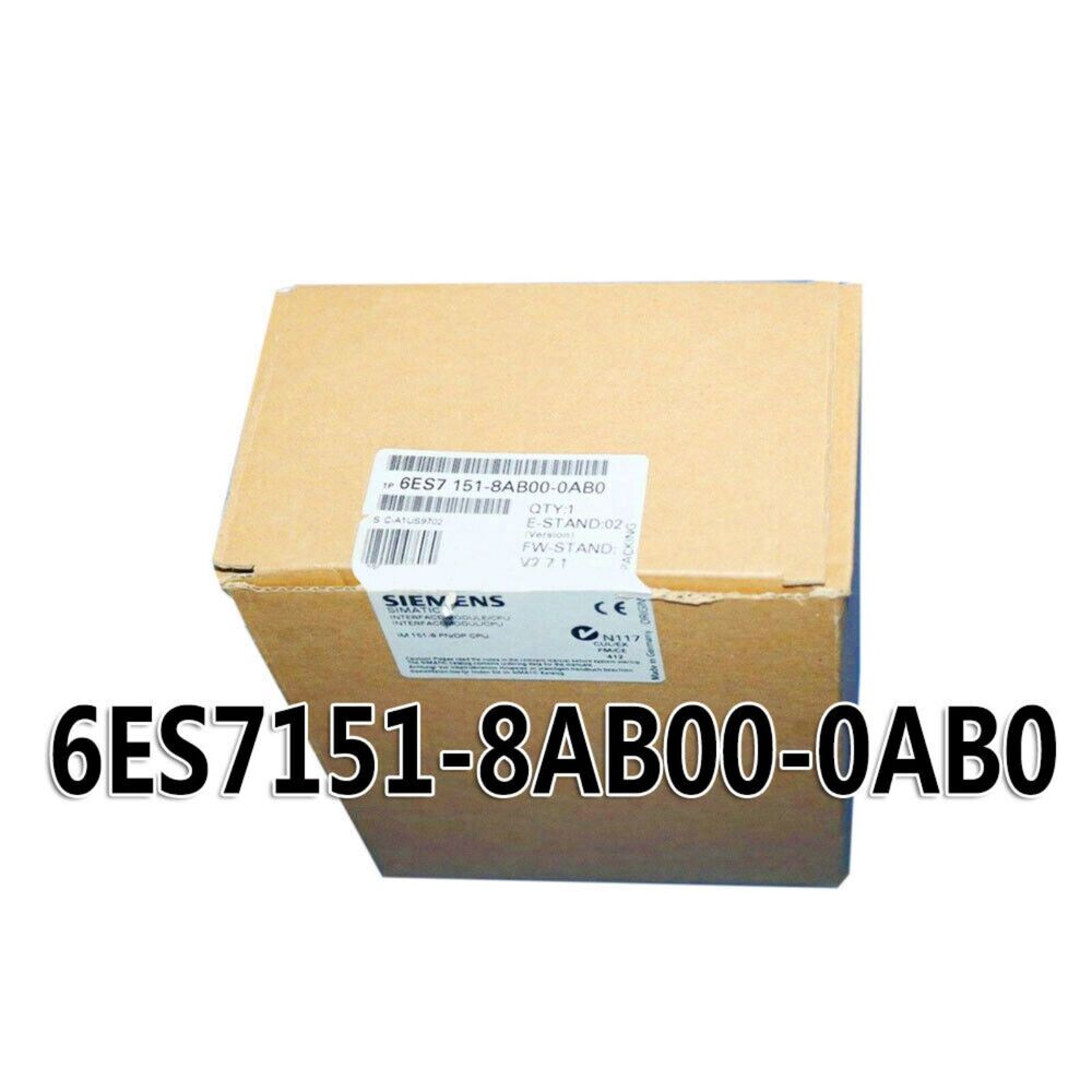 New Siemens 6ES7151-8AB00-0AB0 6ES7 151-8AB00-0AB0 DP IM151-8 PN/DP CPU f ET200S