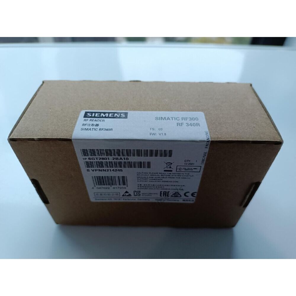 New Siemens 6GT2 801-2BA10 6GT2801-2BA10 SIMATIC RF300 Reader RF340R (GEN2)