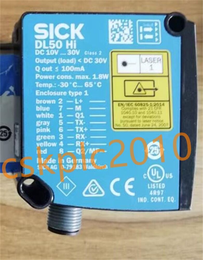 1 PCS NEW IN BOX SICK Distance sensor DL50-N2225 1048419