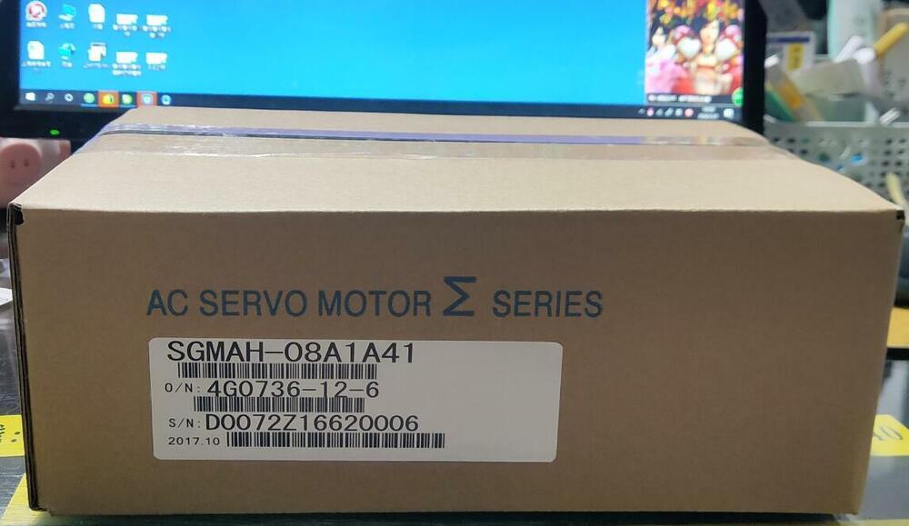 1PC New Yaskawa SGMAH-08A1A41 Servo Motor Expedited Shipping SGMAH08A1A41