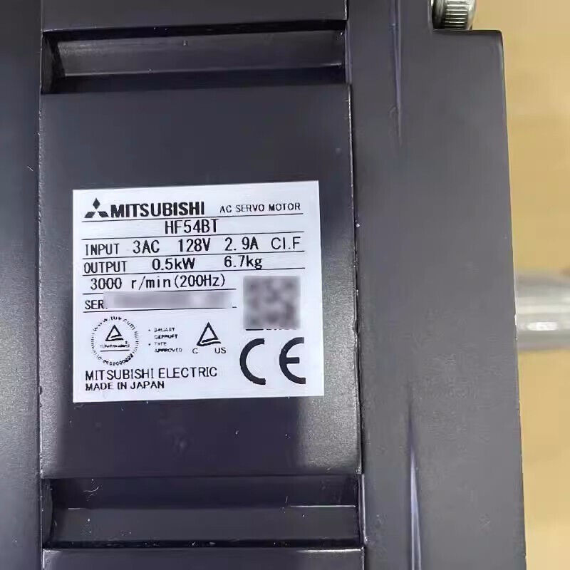 MITSUBISHI AC SERVO MOTOR HF54BT-A48 HF54BT NEW ORIGINAL FREE EXPEDITED SHIPPING UPS / DHL / Fedex