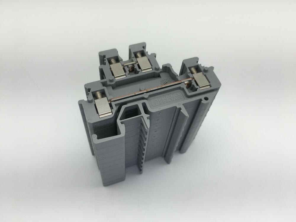 50 X Phoenix Contact 1414064 Mini-Durchgangsklemme Mbkkb 2,5 Through Terminal