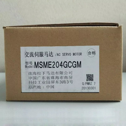 1PC New In Box Panasonic MSME204GCGM Servo Motor Expedited Shipping