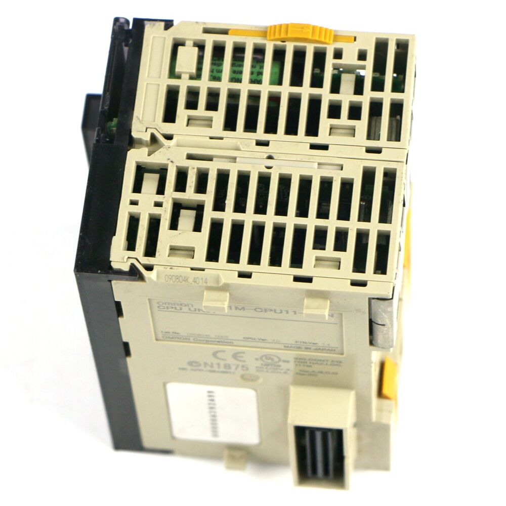 USED OMRON PLC programmable controller CPU module CJ1M-CPU11-ETN DHL / UPS / FedEx