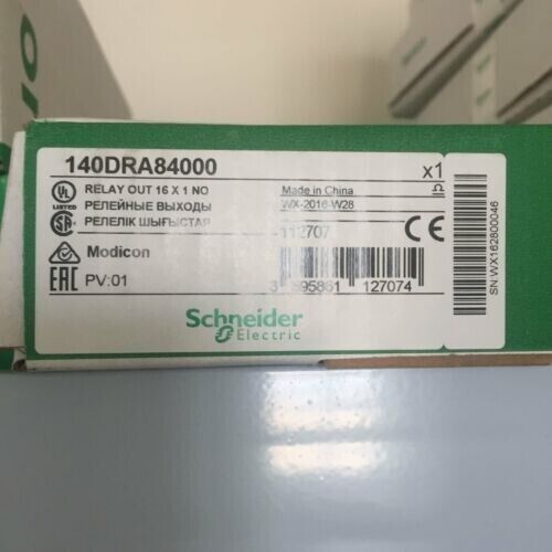 1PC New Schneider 140DRA84000 PLC Output Module Expedited Shipping DHL / UPS / FedEX
