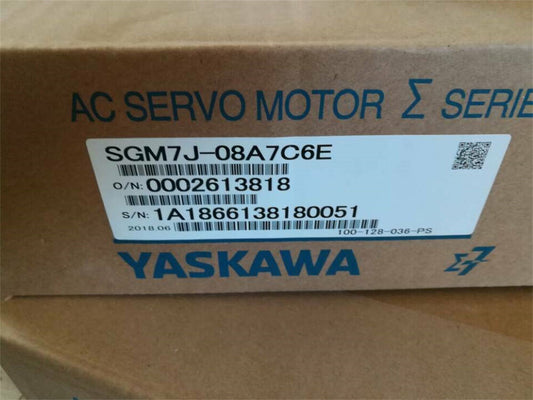 1PC New Yaskawa SGM7J-08A7C6E Servo Motor Expedited Shipping SGM7J08A7C6E