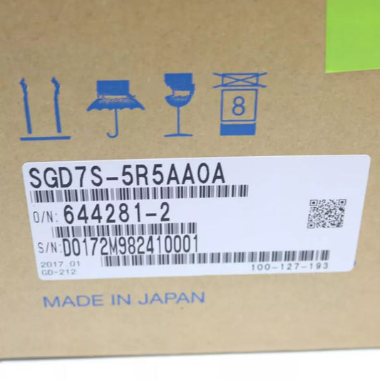 1PC New Yaskawa SGD7S-5R5AA0A Servo Driver Expedited Shipping