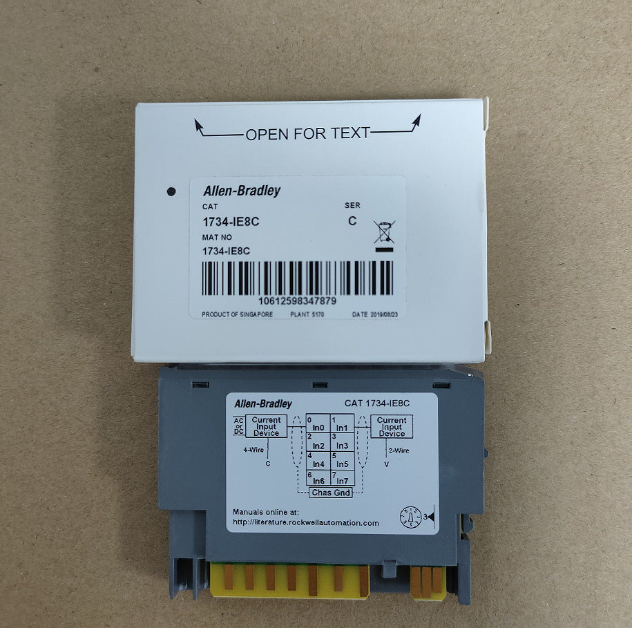 AB 1734-IE8C POINT I/O 8 Point Analog Input Module 1734IE8C 2023 New Sealed DHL / UPS / FedEx