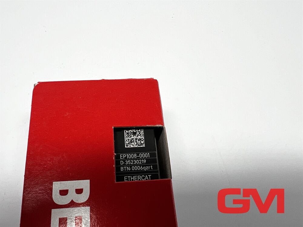Beckhoff Ethercat Box EP1008-0001 8-Kanal-Digital-Eingang 24VDC 3ms M8