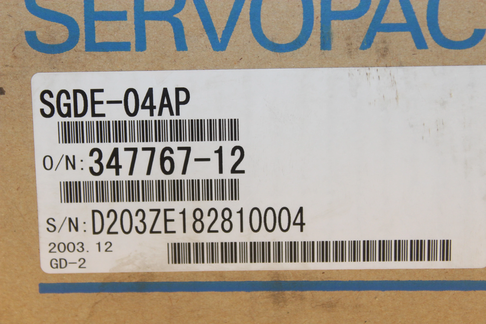 1PC New Yaskawa SGDE-04AP Servo Driver Expedited Shipping