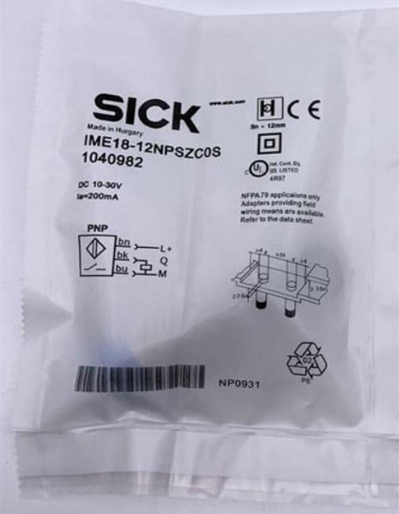 1PC New Sick IME18-12NPSZC0S Proximity Switch IME1812NPSZC0S DHL / UPS / FedEx