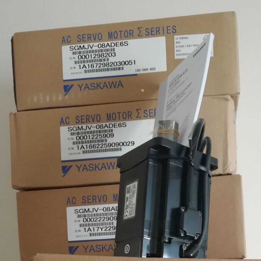 1PC New Yaskawa SGMJV-08ADE6S Servo Motor Expedited Shipping SGMJV08ADE6S