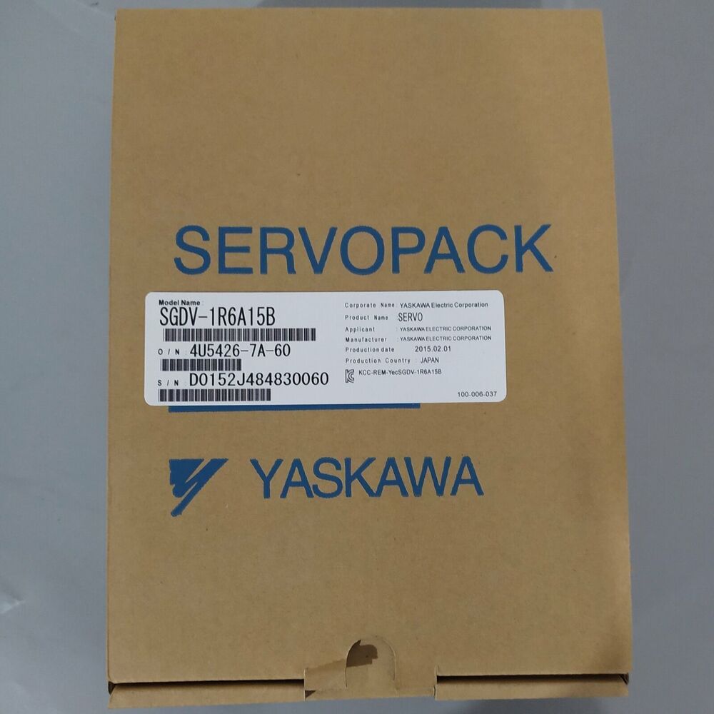 1PC New Yaskawa SGDV-1R6A15B Servo Driver Expedited Shipping