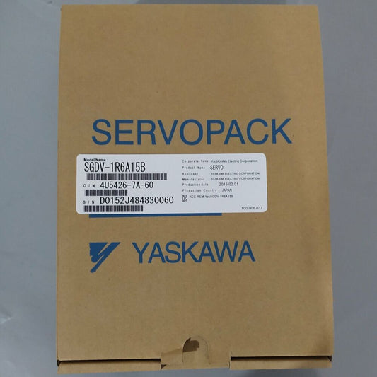 1PC New Yaskawa SGDV-1R6A15B Servo Driver Expedited Shipping