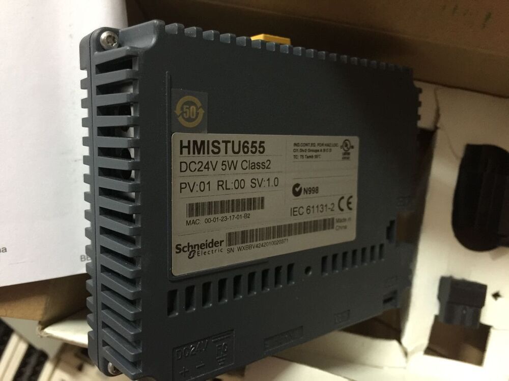 1PC New Schneider HMISTU655 Touch Screen Expedited Shipping DHL / UPS / FedEX