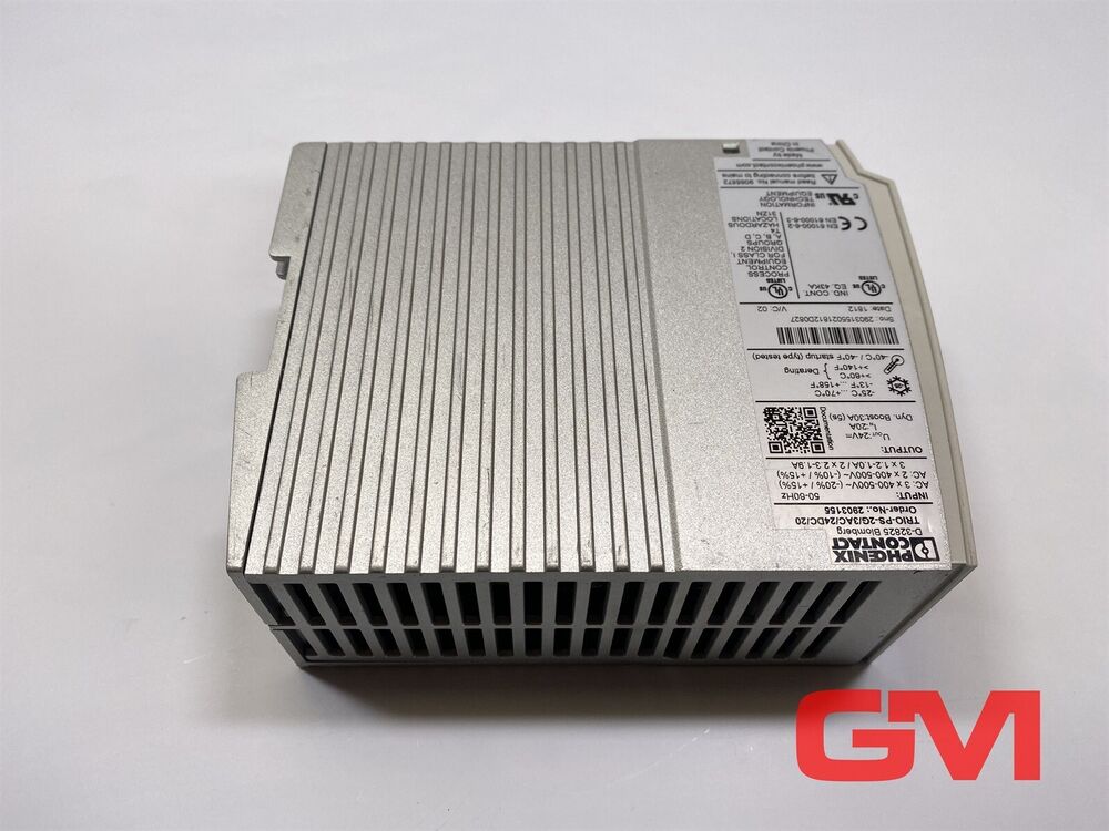 Phoenix Contact Power Supply TRIO-PS-0.0705oz/3AC/24DC/20
